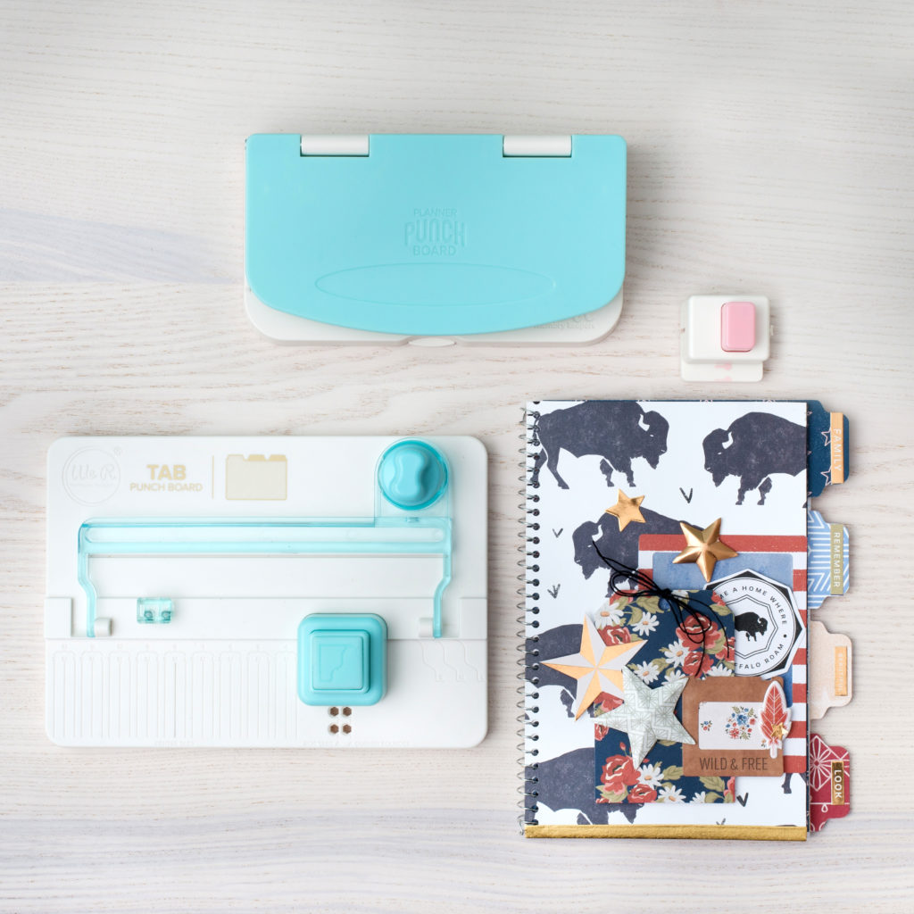 Planner Punch Board We R Punches - Scrapbook